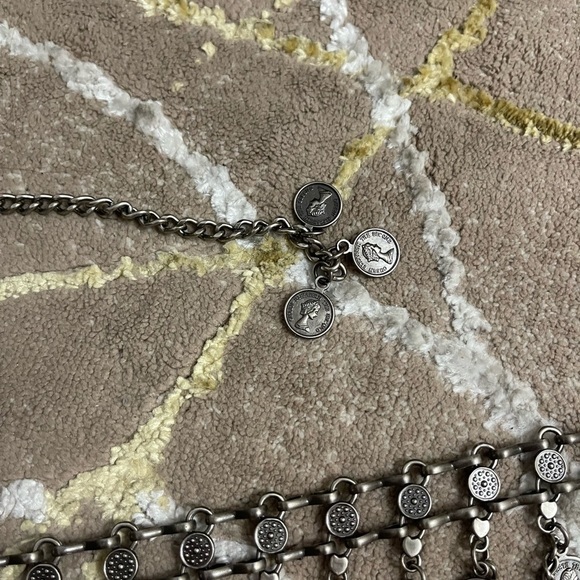 Vintage Queen Elizabeth The Second silver coin belt - Picture 4 of 7